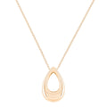 The Hollow Teardrop Cremation Necklace