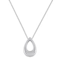 The Hollow Teardrop Cremation Necklace