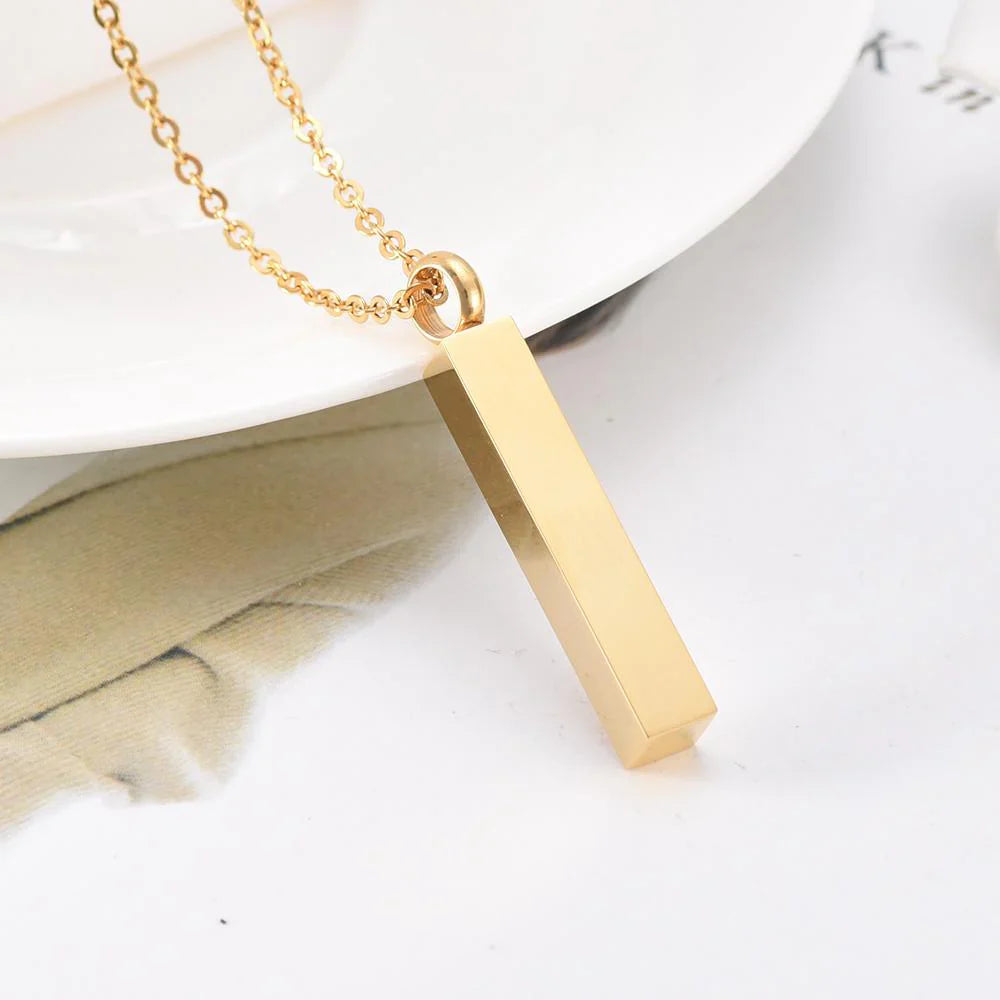 The Bar Cremation Necklace